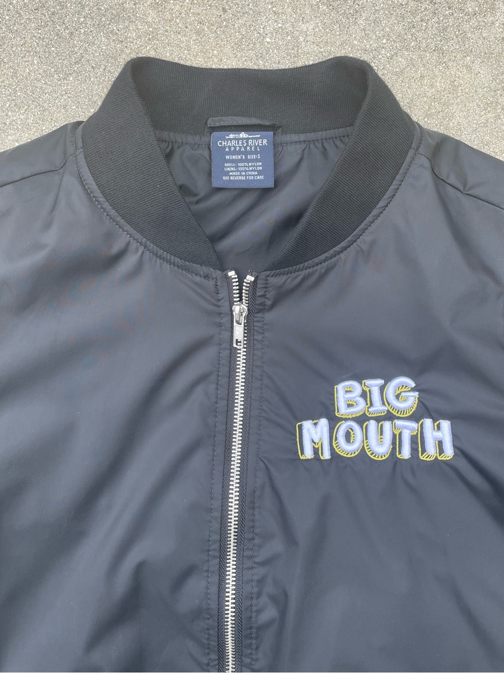 Netflix Big Mouth Cast/Crew Animated Series Bomber Jacket Kroll Mulany Peele Ayo